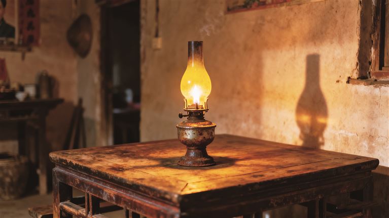 韦斌 | 煤油灯暖旧时光-南方文苑网