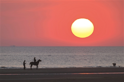 蓑笠翁 | 北海初冬-南方文苑网