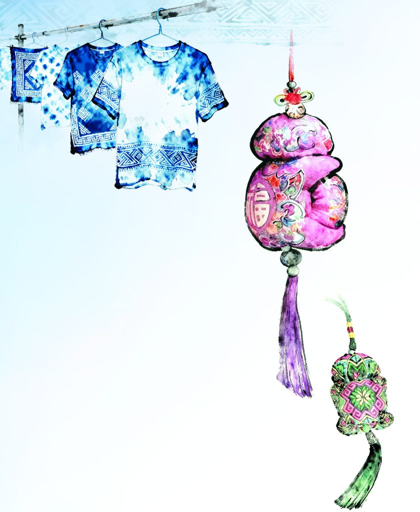 蓝染陶艺的温度