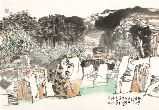 韦俊平 | 海菜花·女人和船-南方文苑网