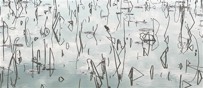 谭为民 | 一塘残荷 半帧水墨-南方文苑网