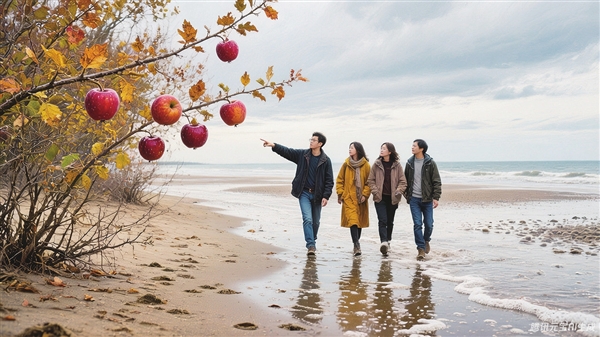 傅启生 | 酡红酡红的果子-南方文苑网