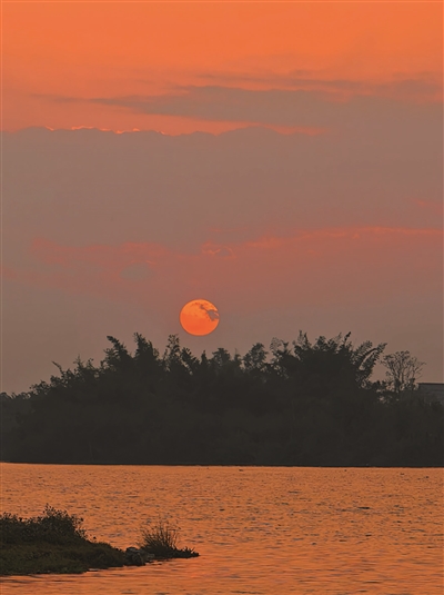 廖集凤 | 花屋江黄昏-南方文苑网